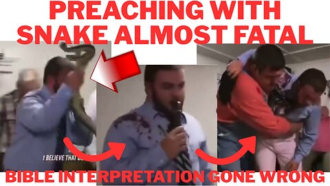 Shocking: Kentucky Pastor Bitten by Rattlesnake While Preaching – Almost Dies!