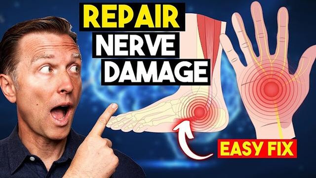 Research Reveals: This Repairs Nerve Damage - Dr. Eric Berg DC