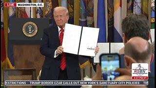 WATCH: President Trump Signs Executive Order to End the Department of Education - 3/20/25