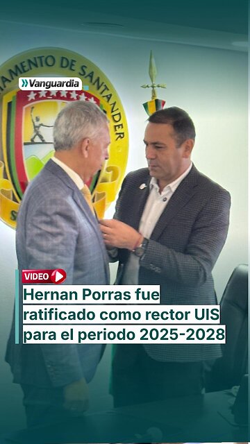Posesión Rector de la Universidad Industrial de Santander 2025-2028