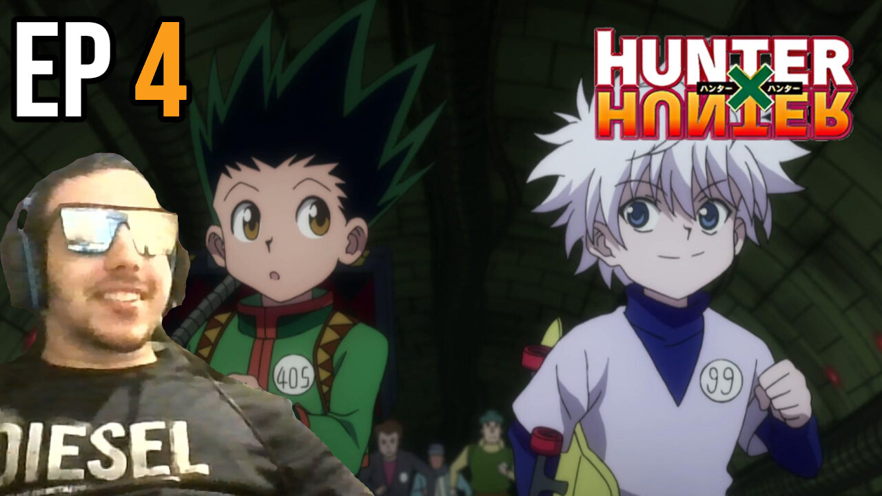 Just a casual 80km run | Hunter x Hunter Episode 4 (FIRST TIME REACTION)