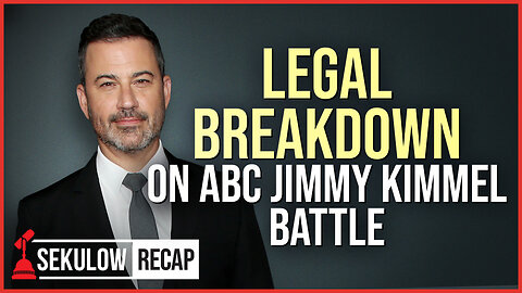 Legal Breakdown on ABC Jimmy Kimmel Battle