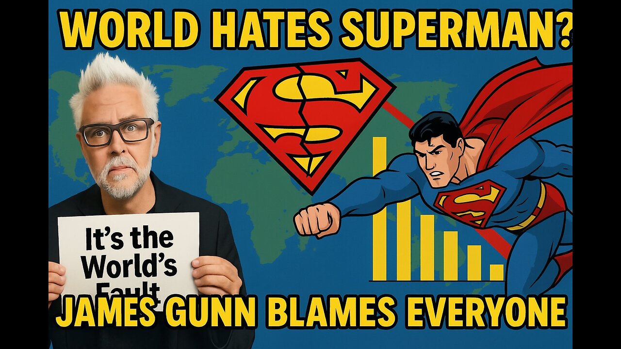 James Gunn Blames the World for Superman's Box Office Bomb (No, Really)