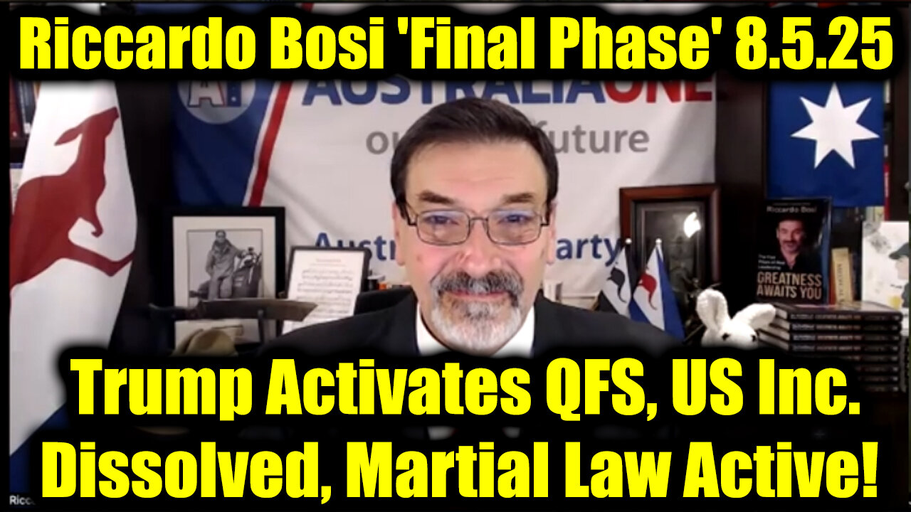 'Final Phase' Aug 5 - US Inc. Dissolved, Martial Law Active!