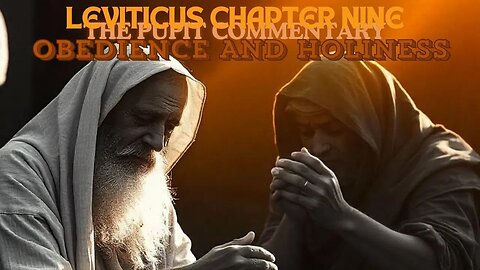 Leviticus Chapter 9 The Pulpit Commentary