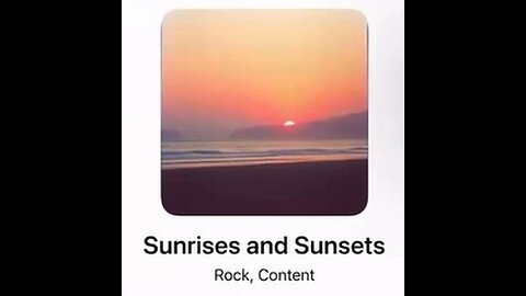 "Sunrises and Sunsets" - Lyric Factory (2025) - SONG VIDEO