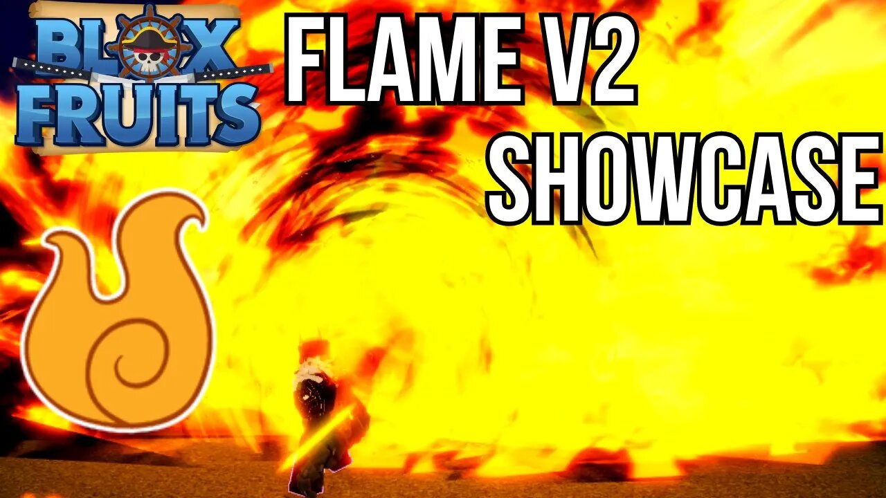 Flame V2 Showcase | Blox Fruits