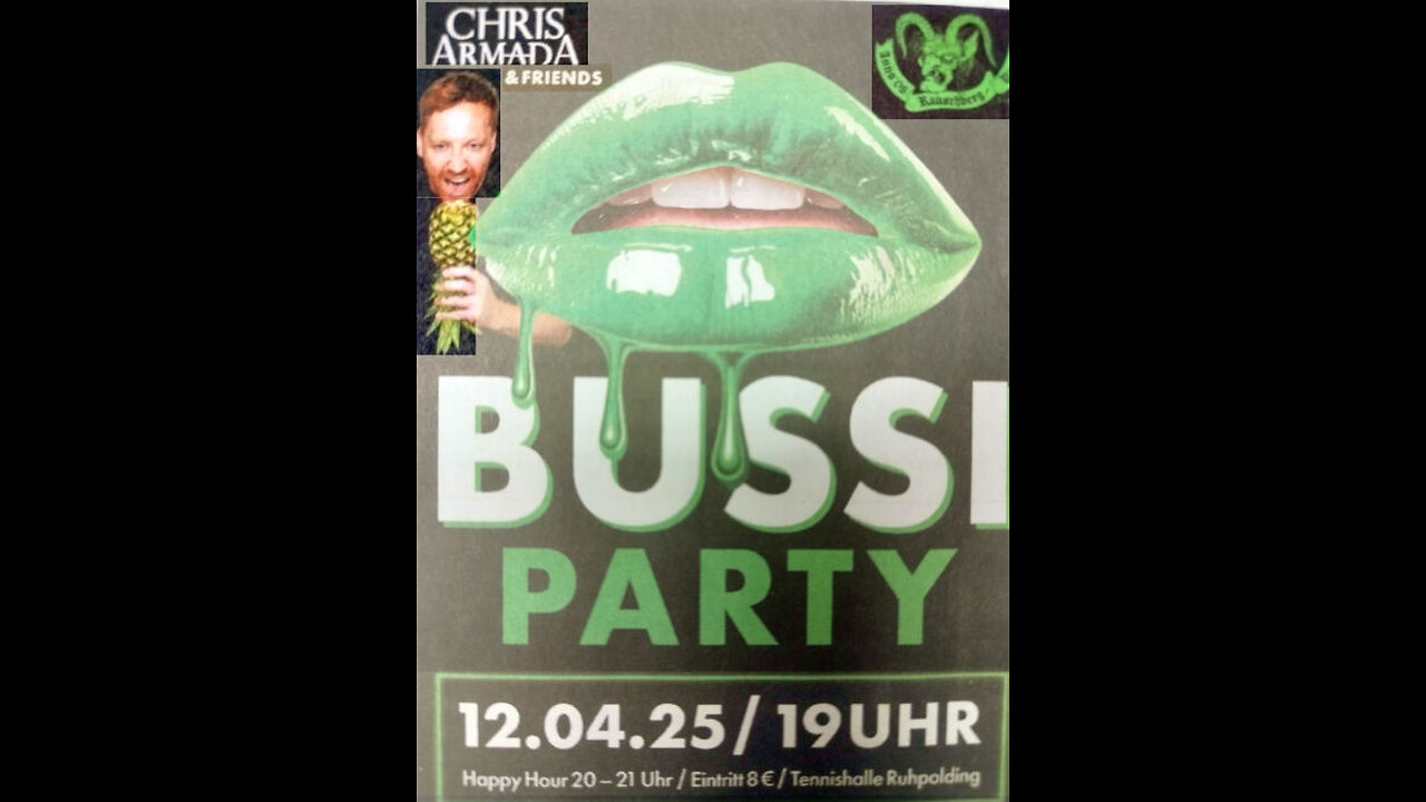 BUSSI PARTY Tennishalle Ruhpolding 12.4.25 DJ CHRIS ARMADA + Friends HKH Webmaker © www.LosRein.de