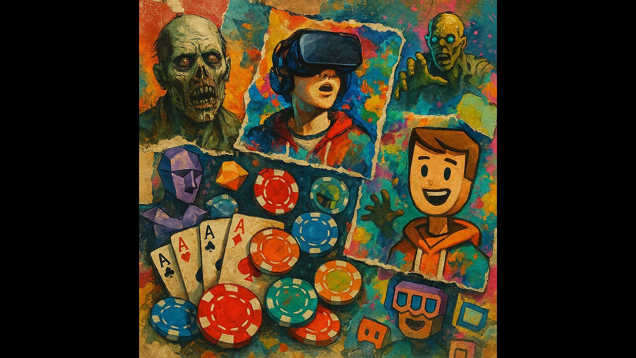 vR WALKING DEAD AND SOME POKER STARS