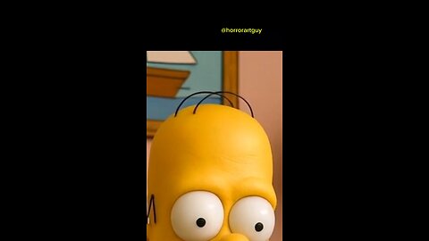 Homer Simpson Eats A Dog