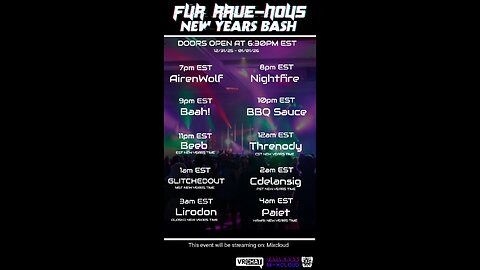 the 2025 season has come to an end - cdelansig @ fur-rave-nous nye 12/31/25