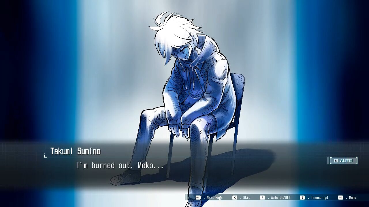 comedy route burned out ending 79 the Hundred Line -Last Defense Academy