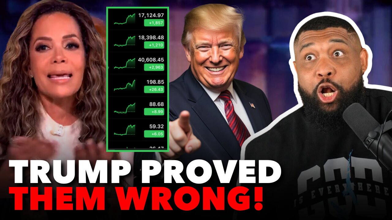 Trump TRIGGERS Sunny Hostin on The View over HUGE TARIFF WIN!