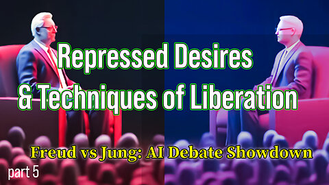 What happens when a repressed desire wakes up?| Ai Provocative Dialogue Between Jung and Freud