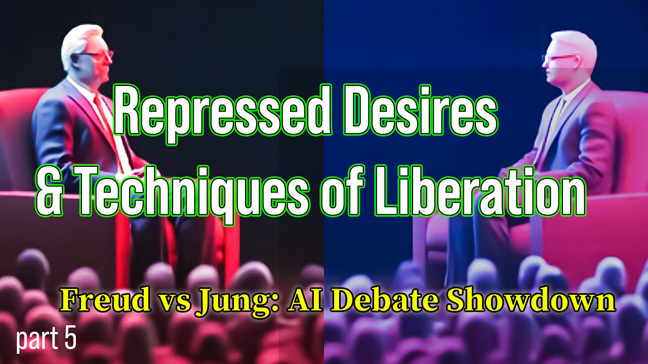 What happens when a repressed desire wakes up?| Ai Provocative Dialogue Between Jung and Freud