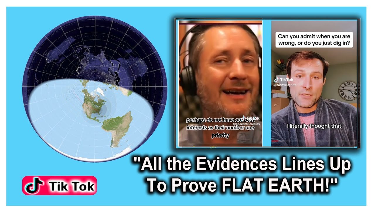 "All the Evidences Line Up To Prove FLAT EARTH!"
