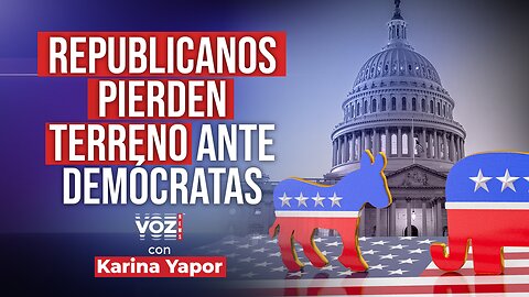 Republicanos pierden terreno ante demócratas rumbo a elecciones de medio término