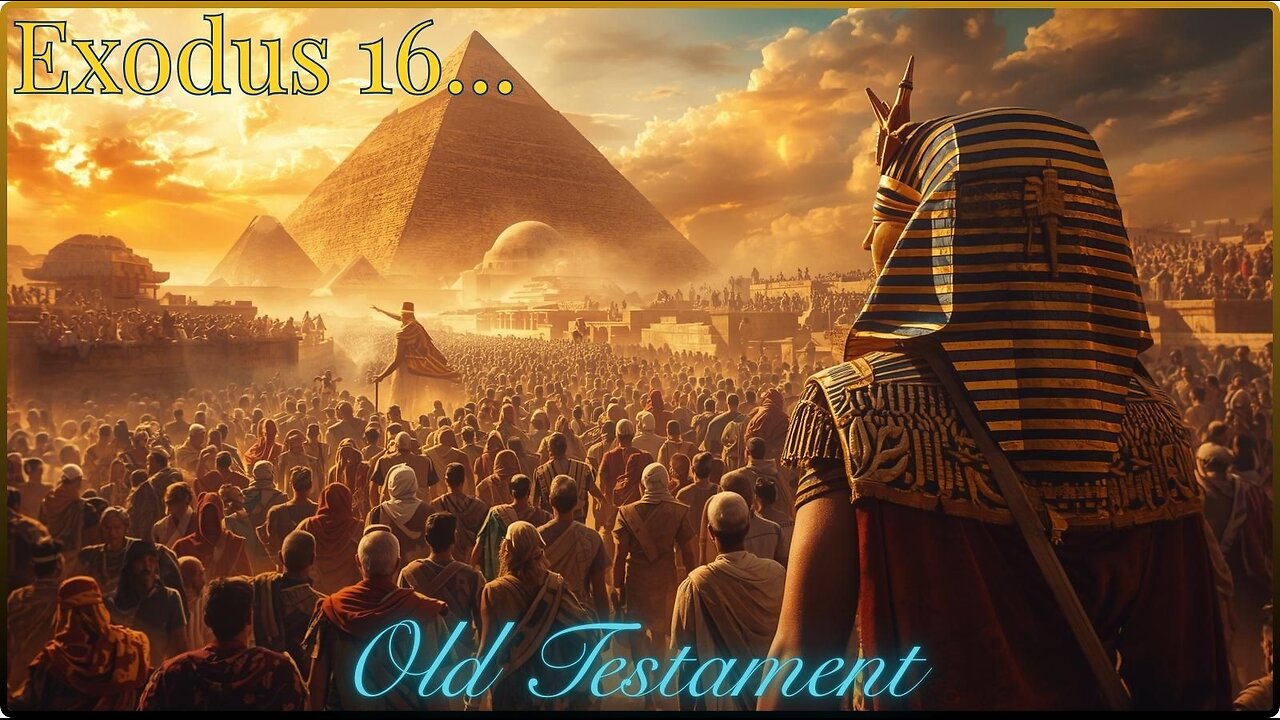 Audio Bible, Alexander Scourby Narrates! Exodus 16... Onwards.