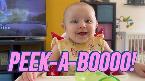 Baby Kayla Plays Peek-a-Boo with Mommy | Sweet Baby Giggles