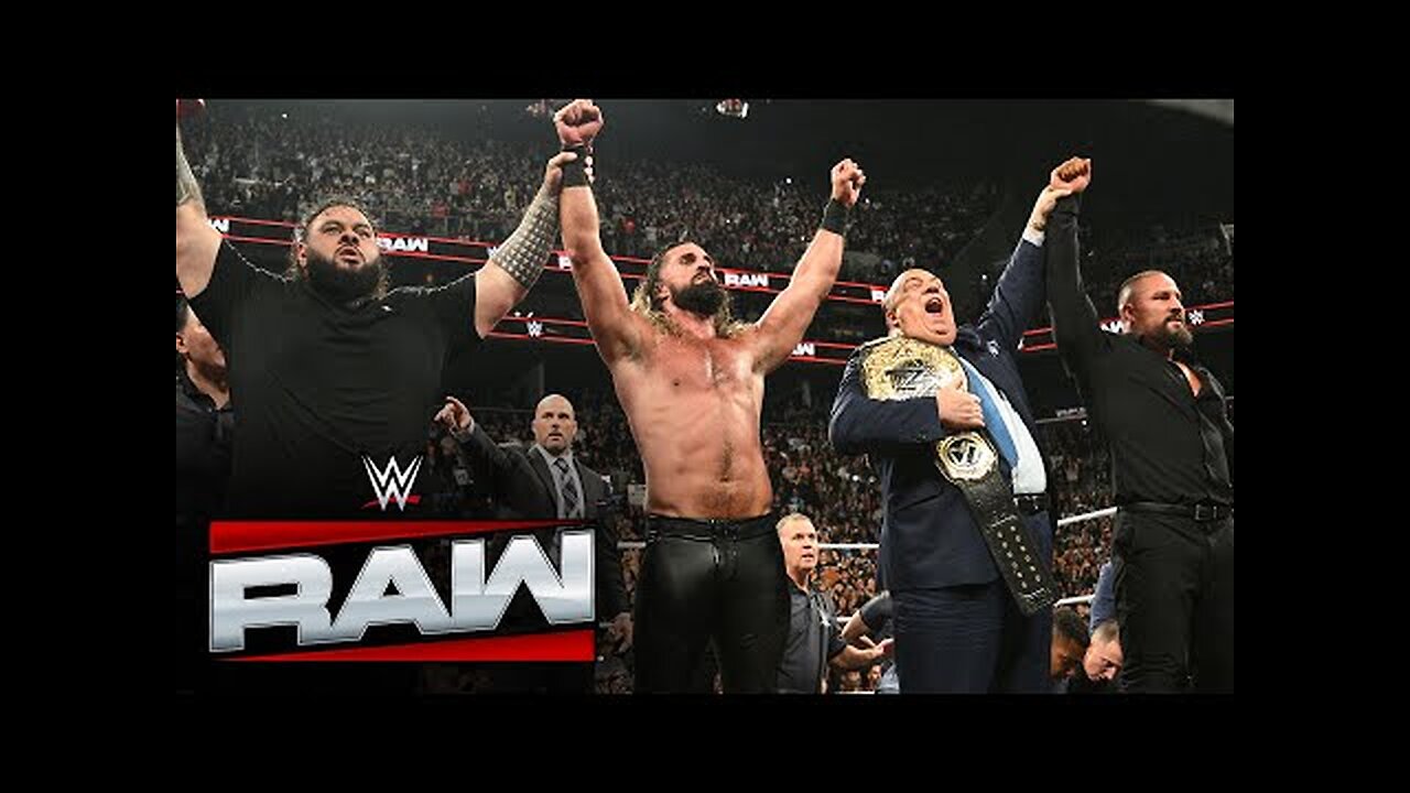 Seth Rollins and crew DESTROY Roman Reigns, CM Punk and LA Knight Raw highlights, Aug. 4, 2025 - WWE