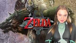 LINK IN WOLF FORM !! playing Twilight Princess in Midna Cosplay