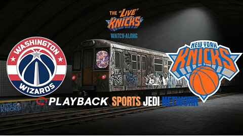 🏀 Washington Wizards at New York Knicks WATCH ALONG & REACT with SPORTS JEDI NETWORK