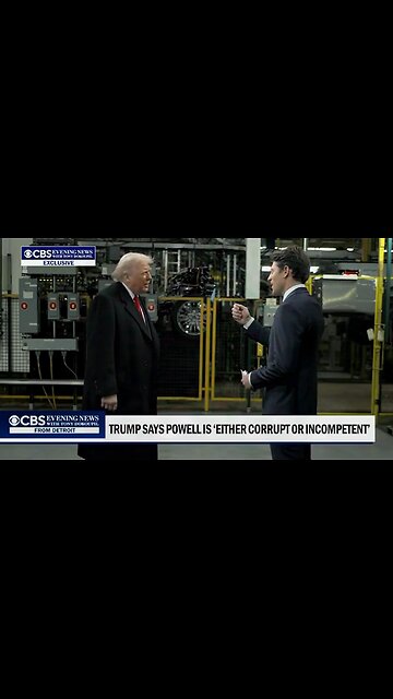 Trump Pressed On Powell: "I Can’t Help What it Looks Like"