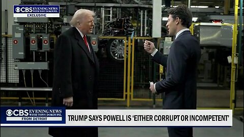 Trump Pressed On Powell: "I Can’t Help What it Looks Like"