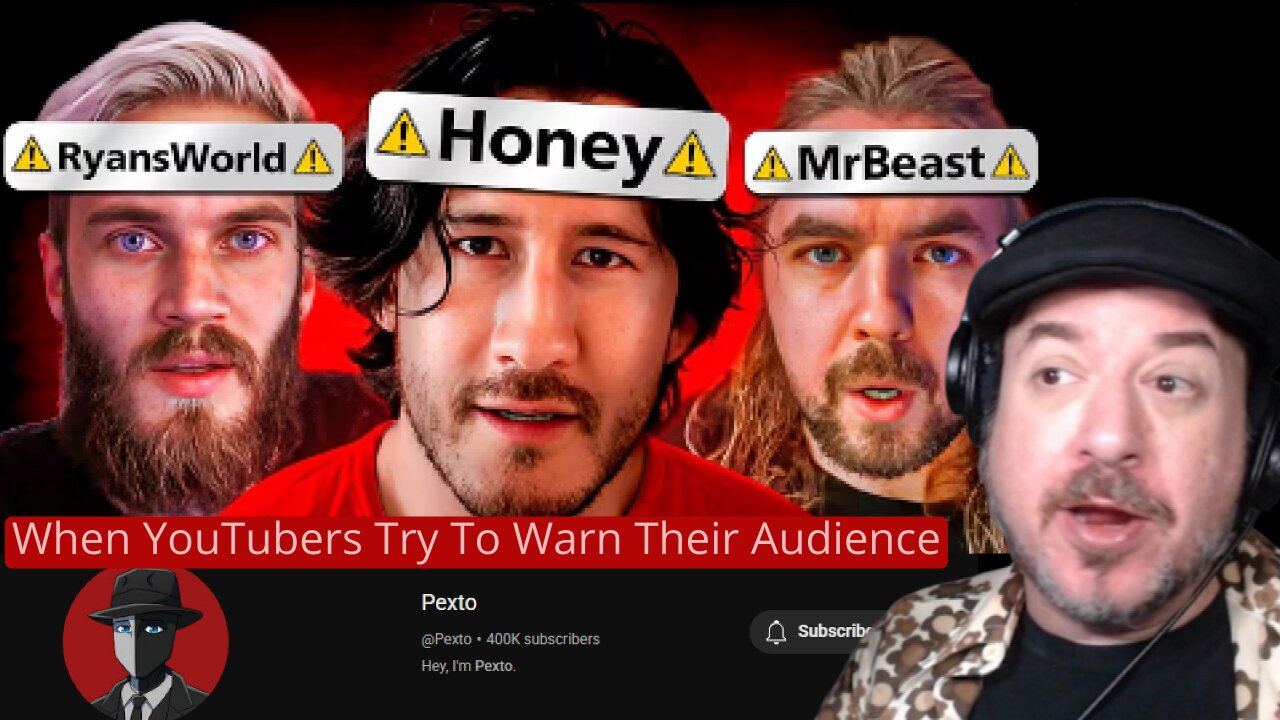 Lance B Reacts to Pexto '' When YouTubers Try To Warn Their Audience ''