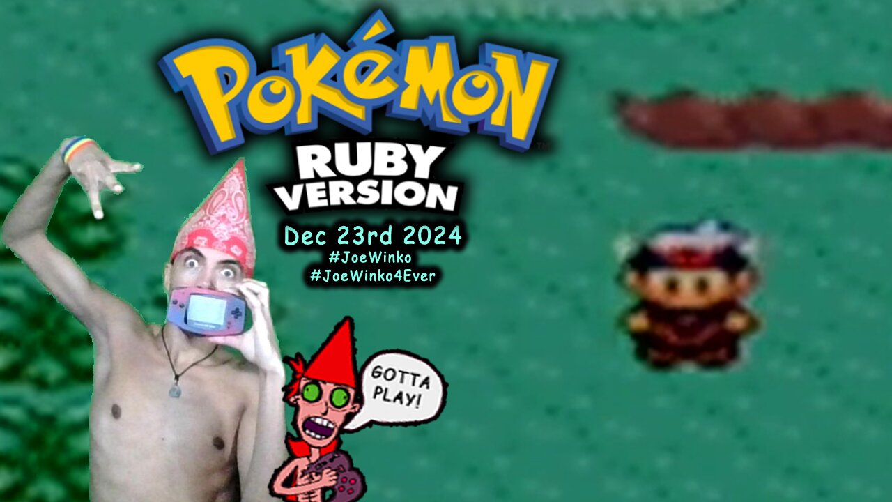 Pokémon Ruby (Part 01) - Gameboy Advance Gaming Livestream (Dec 23rd 2024) - Joe Winko