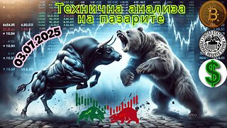 Технична анализа на пазарите - Очекувана ДОБРА втора половина на 2025 година 03.07.2025