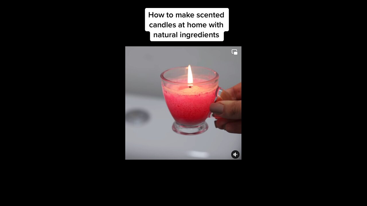 Make your own scented candles at home