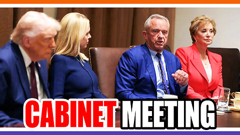 🔴LIVE: Trump Cabinet Meeting, Epstein Estate Subpoenaed, Covid Vaccine To Be Banned Soon 🟠⚪🟣