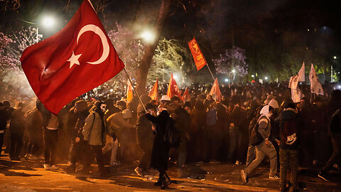 Rallies continue in Turkey: Tens of thousands of people took to streets at night