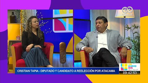 Cristian Tapia Diputado y Candidato a la reelección por Atacama