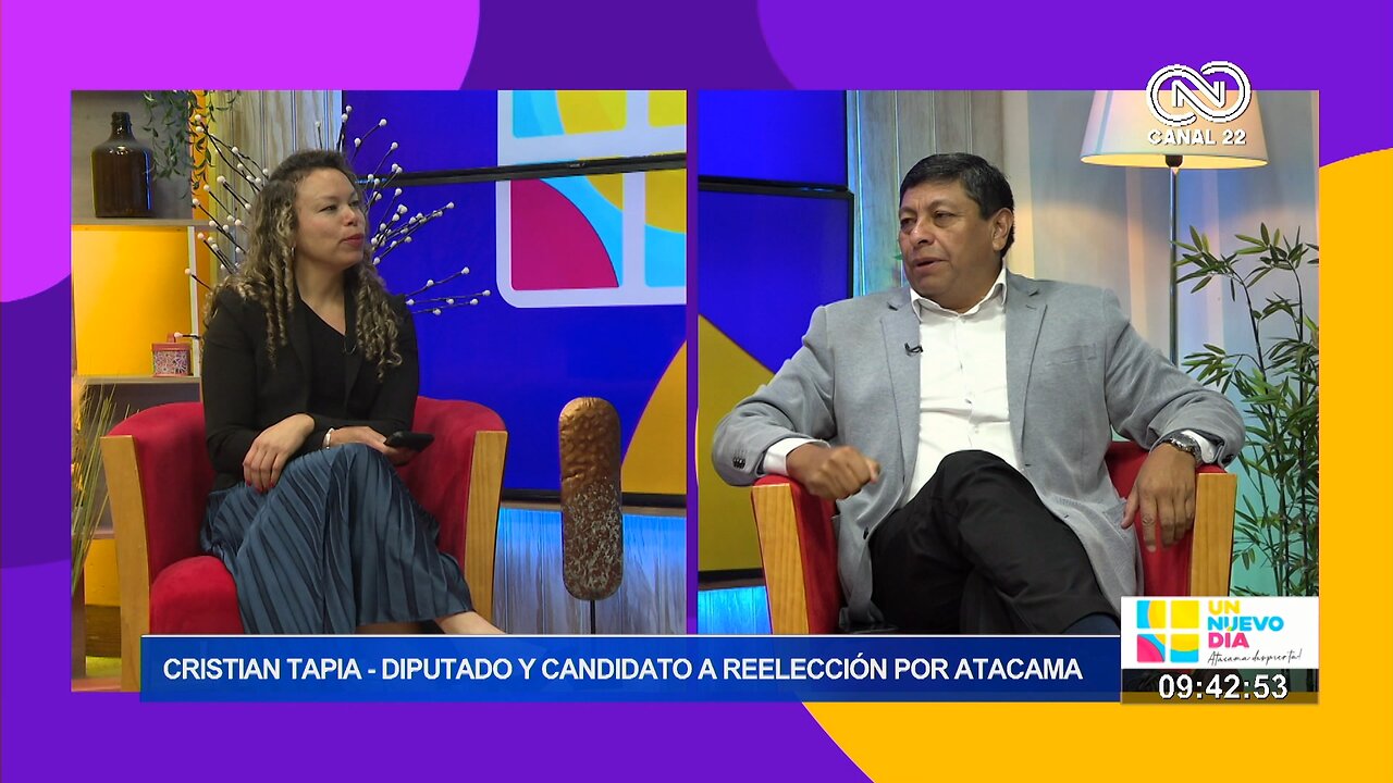 Cristian Tapia Diputado y Candidato a la reelección por Atacama