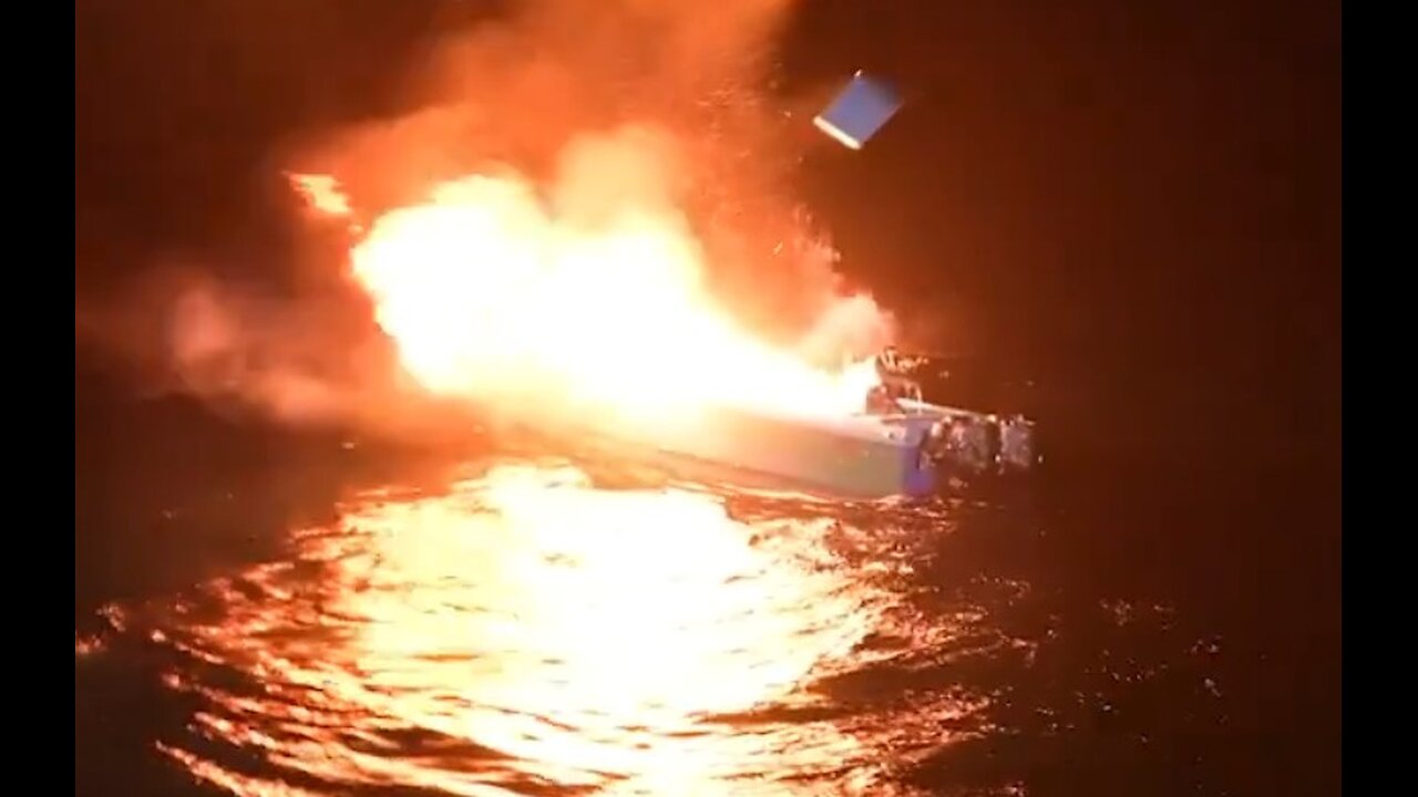 🚨 BREAKING: US Coast Guard has just BLOWN UP boat carrying drugs bound for US