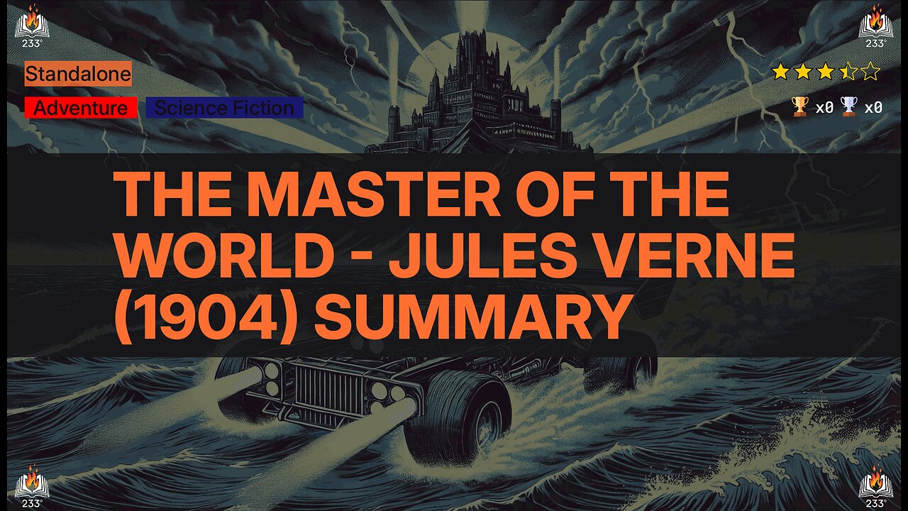 The Master of the World - Jules Verne (1904) Summary