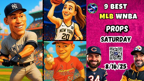 🔥9 SATURDAY PRIZEPICKS MLB PROPS | ⚾️ MLB PICKS TODAY | WNBA PROPS 8/16