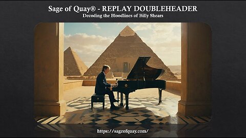 Sage of Quay® - REPLAY DOUBLEHEADER - Decoding the Bloodlines of Billy Shears