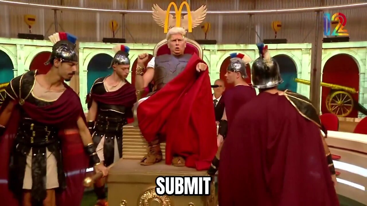 Israel's 'Saturday Night Live' portrays President Trump as a Roman Emperor.