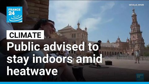 Red alert: Soaring temperatures prompt stay-home warnings across Europe