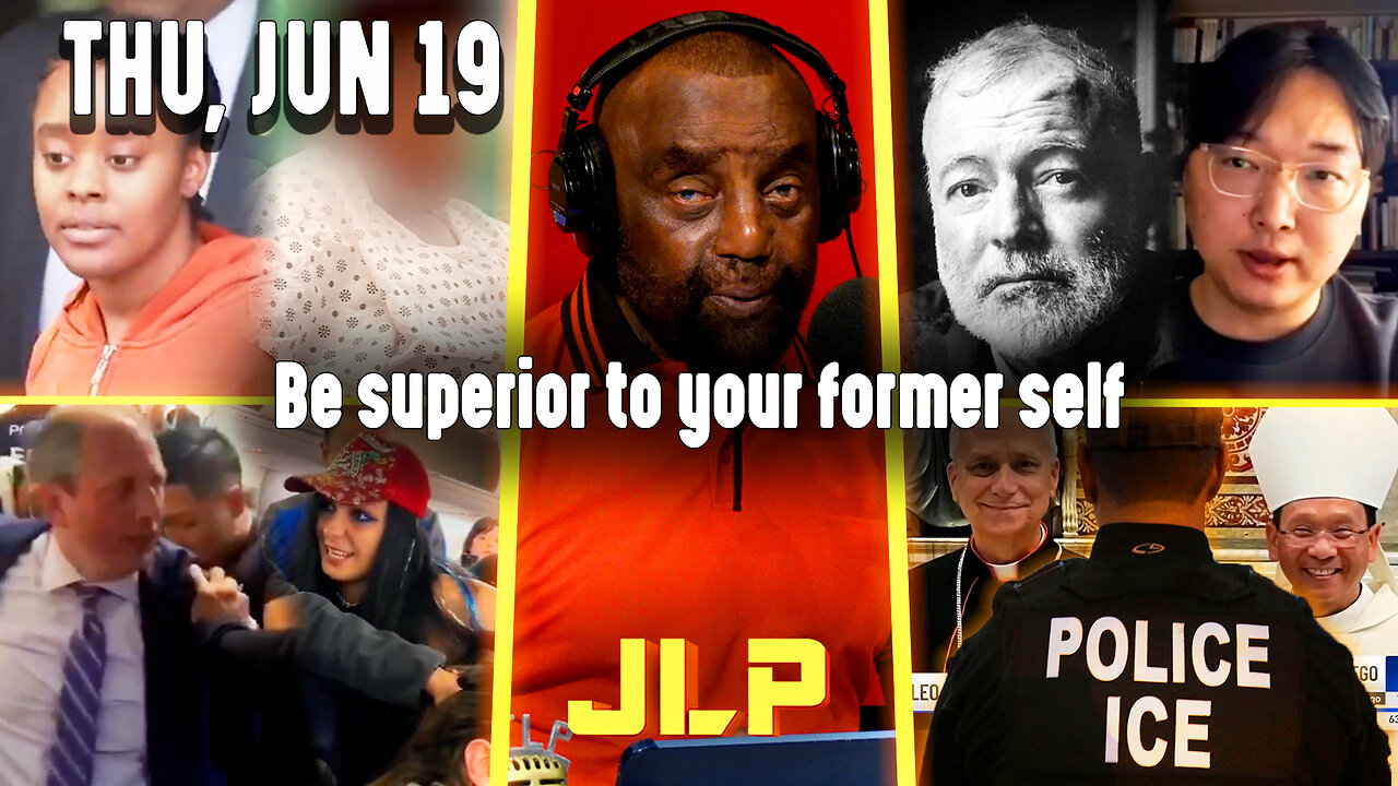 📖 Bible Thumper Thursday 📞 👨🏾‍🦲 🇺🇸 JLP Thu 6-19-25