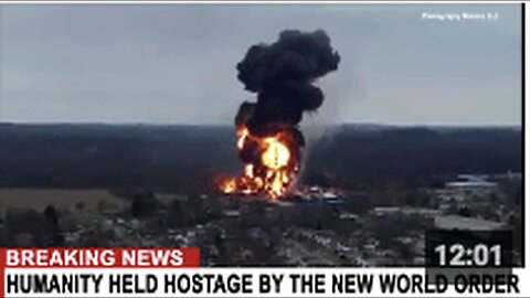 "Government Releases Vinyl Chloride Death Clouds in Ohio, Evoking Fukushima Event"