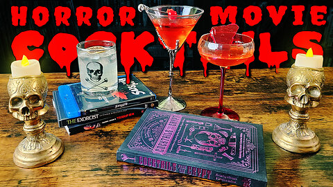 These Horror Film Inspired cocktails are sure to send shivers down your spine.