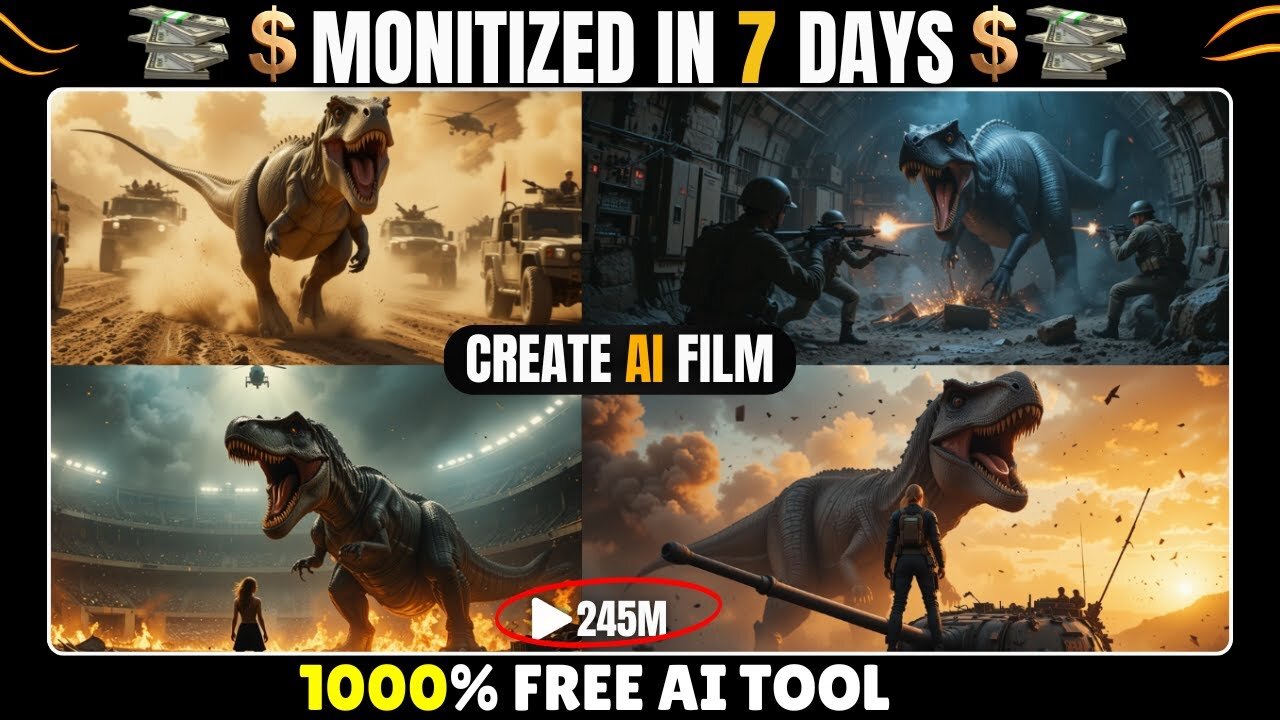 Create Unlimited AI Animated Films & Videos | 100% FREE Tool – No Watermark
