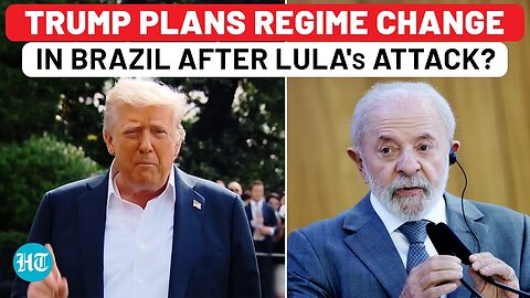 Trump Sparks 'Regime Change' Rumour In Brazil After Lula Attacks US, NATO At BRICS Meet?| Bolsonaro