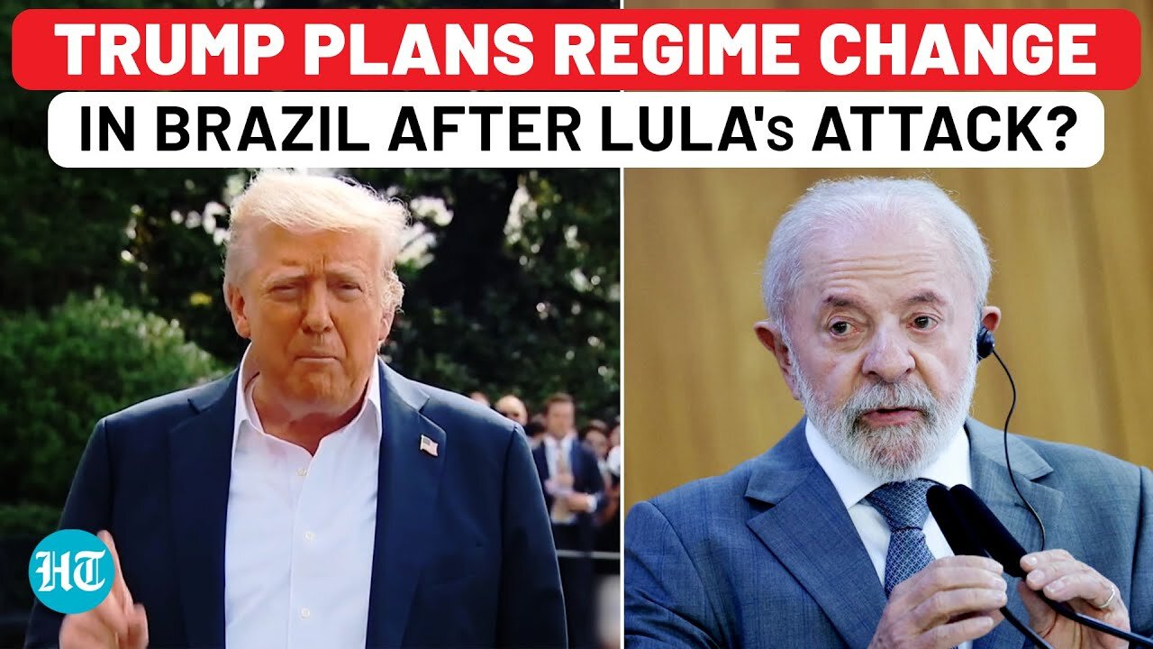Trump Sparks 'Regime Change' Rumour In Brazil After Lula Attacks US, NATO At BRICS Meet?| Bolsonaro