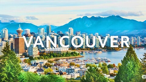 VANCOUVER Walking Tour - Downtown Beach and Denman Village | 4K vlog