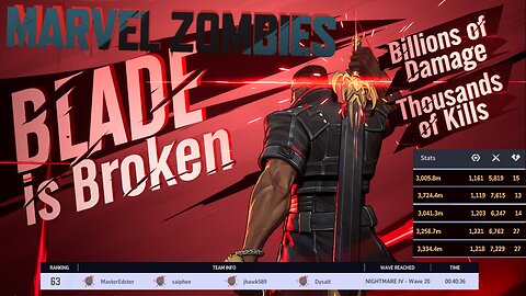 This BLADE Build Is INSANE in the Marvel Zombies
